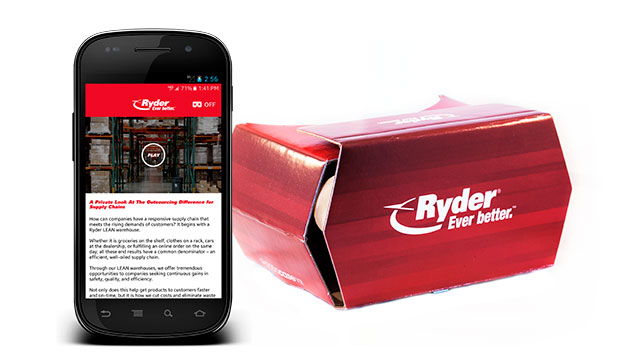 Ryder 360 Warehouse Tour - Virtual Reality Marketing