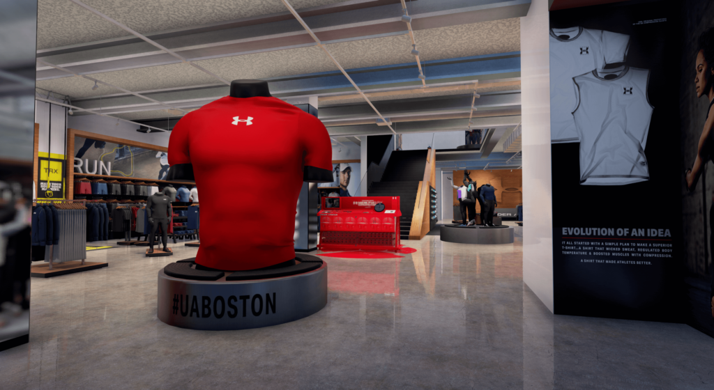 Under Armour Brand House Virtual Tour Virtual Reality Marketing