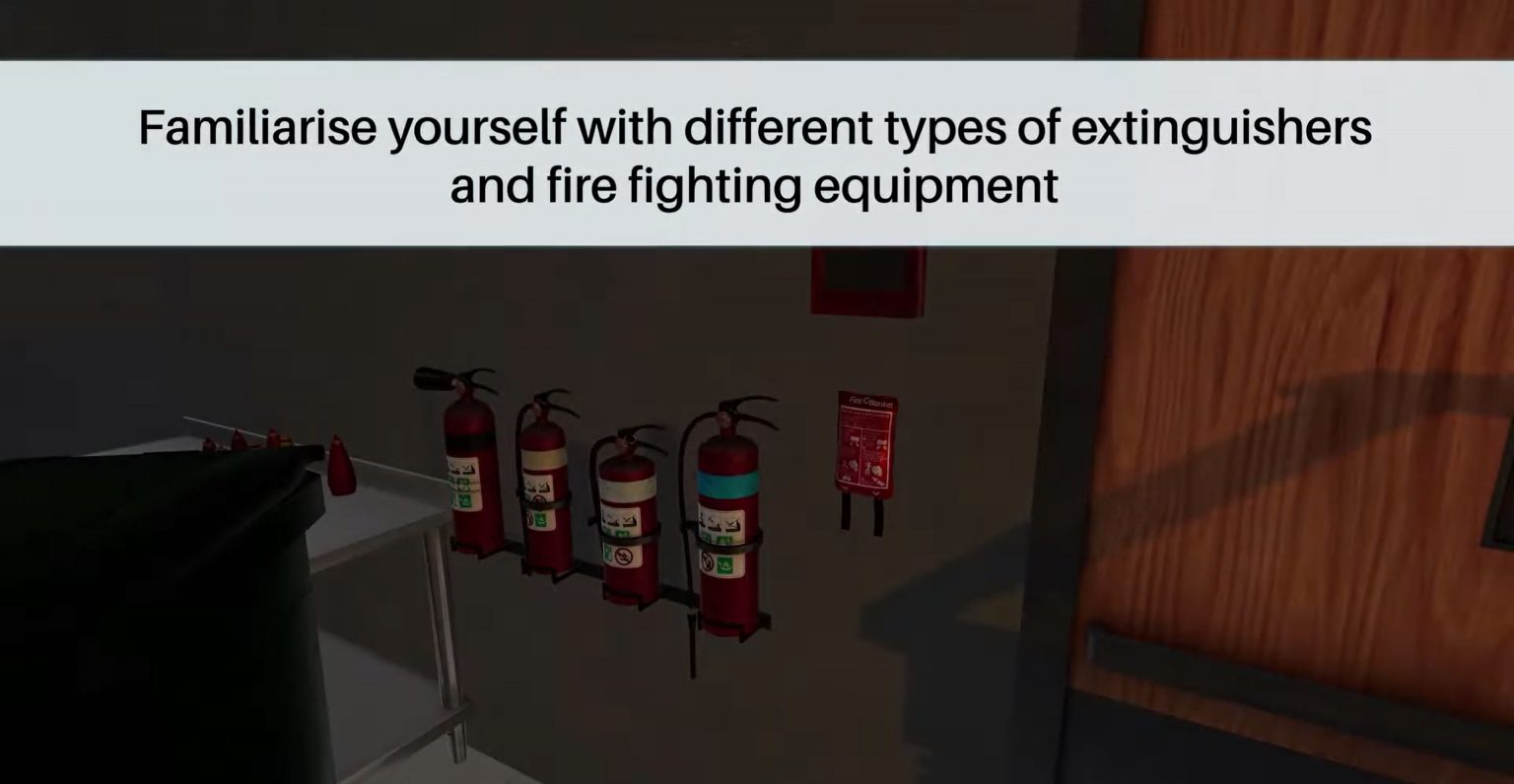 Fire Extinguisher Safety - VR Training - Virtual Reality Marketing