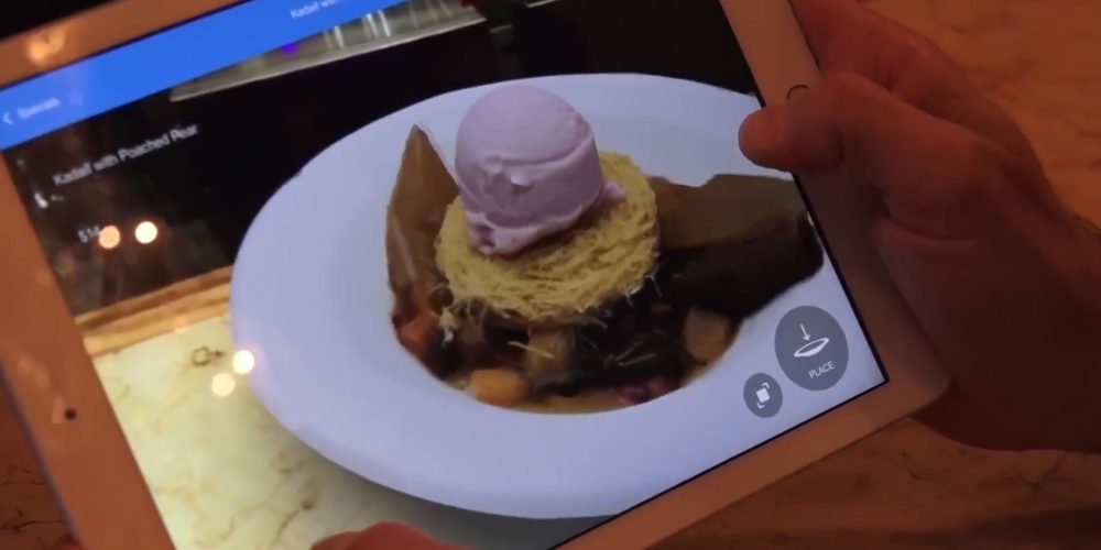 AR In Restaurant