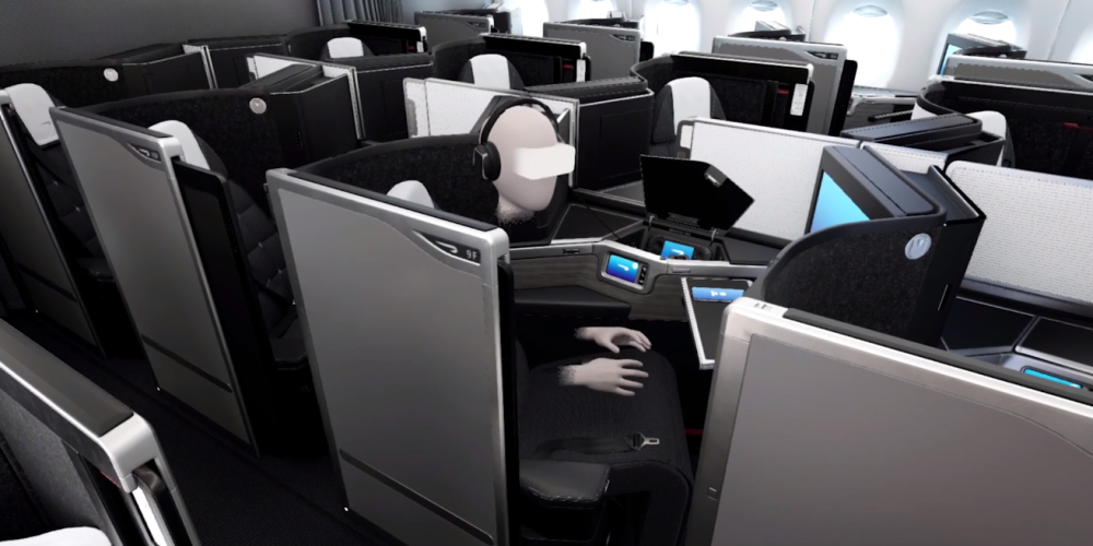 British Airways Club Suite VR