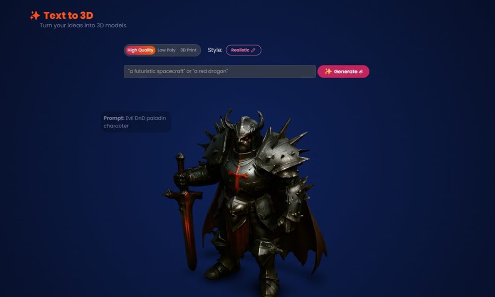 Sloyd: AI-Driven 3D Creation Platform