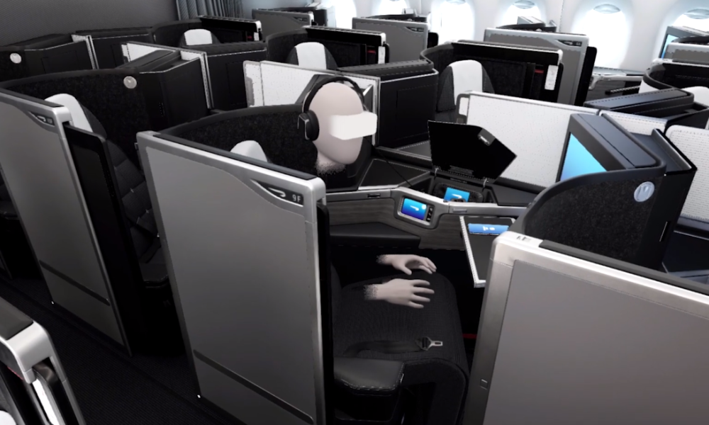 British Airways Club Suite VR