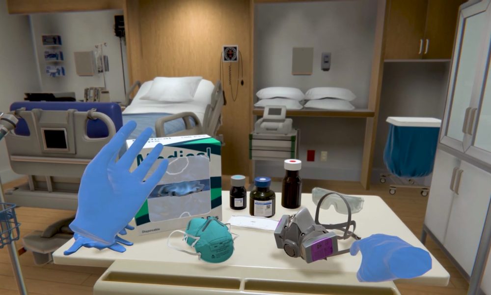 VR PPE Training for Healthcare Workers