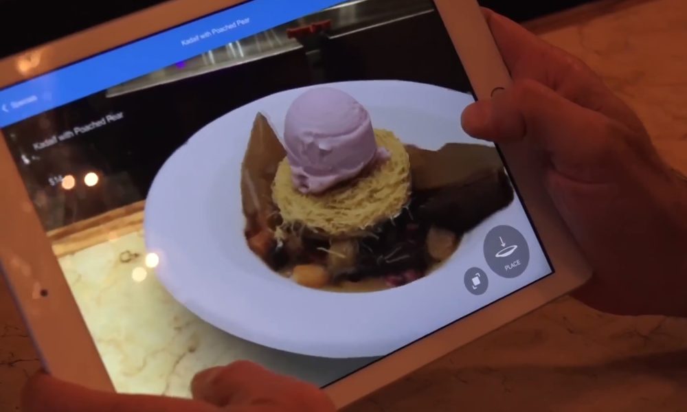 AR In Restaurant
