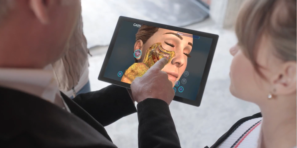 Galderma Interactive Anatomy App