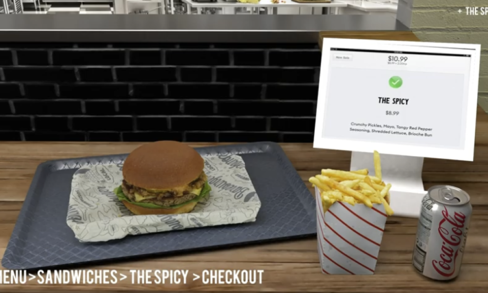 AR Food Menu For Delivery