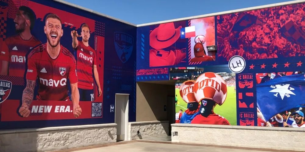 FC Dallas’ “Get In The Game” AR Mural