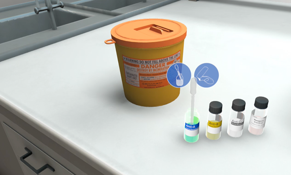 NHS – Blood Identification VR