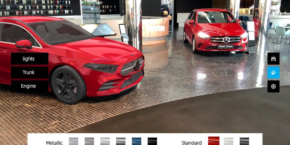 Mercedes-Benz AR Configurator: Innovating User Engagement with AR