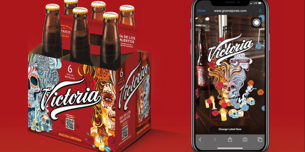 Victoria’s Dia De Los Muertos Bottles WebAR