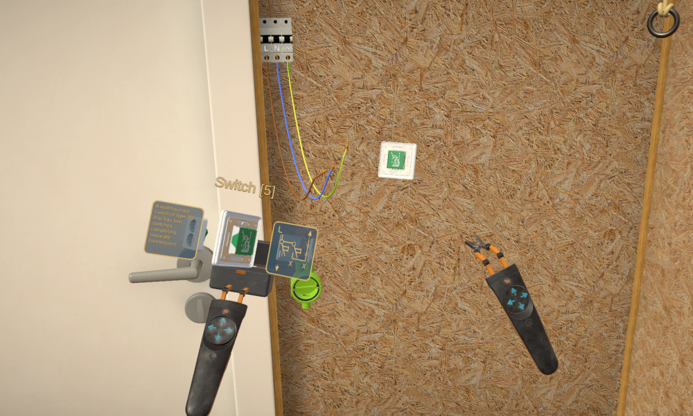 Conductive VR Training Platform