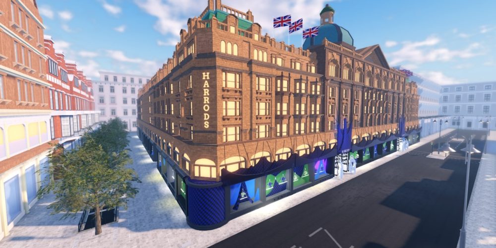 Burberry x Harrods: Roblox Pop Up
