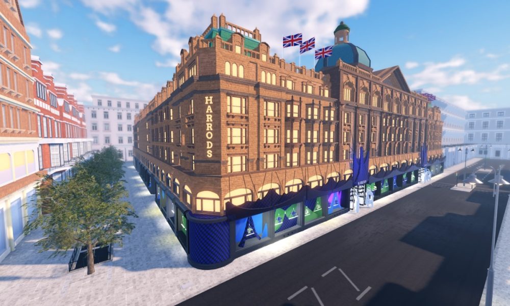 Burberry x Harrods: Roblox Pop Up