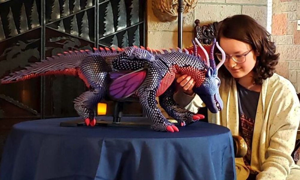 Teenage Cancer Survivor’s Pet Dragon
