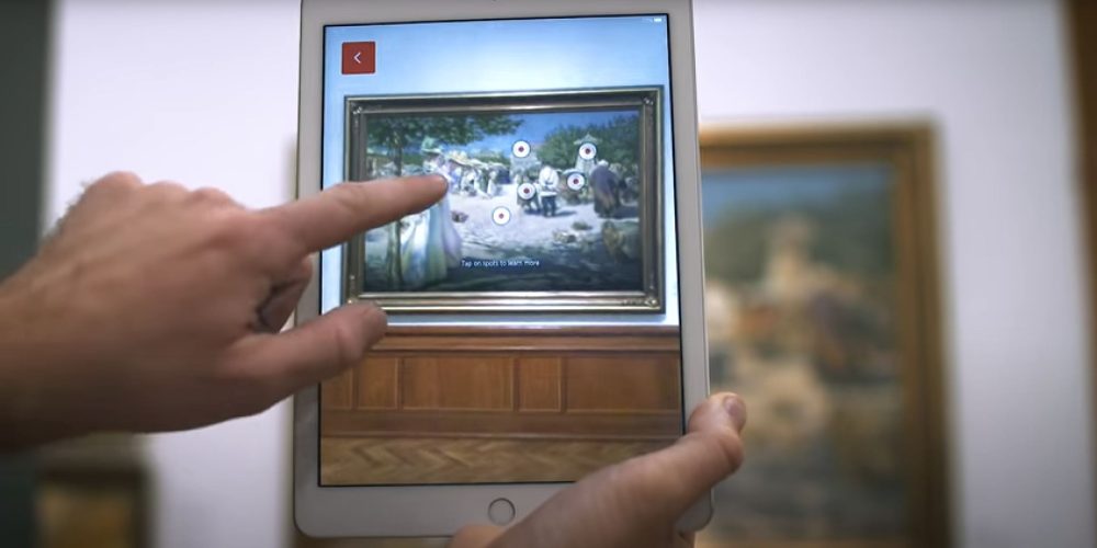 Latvian National Museum of Art AR Storytelling