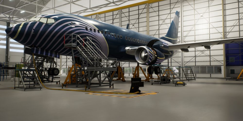 VR Boeing 737 Next Gen Thrust Reverser
