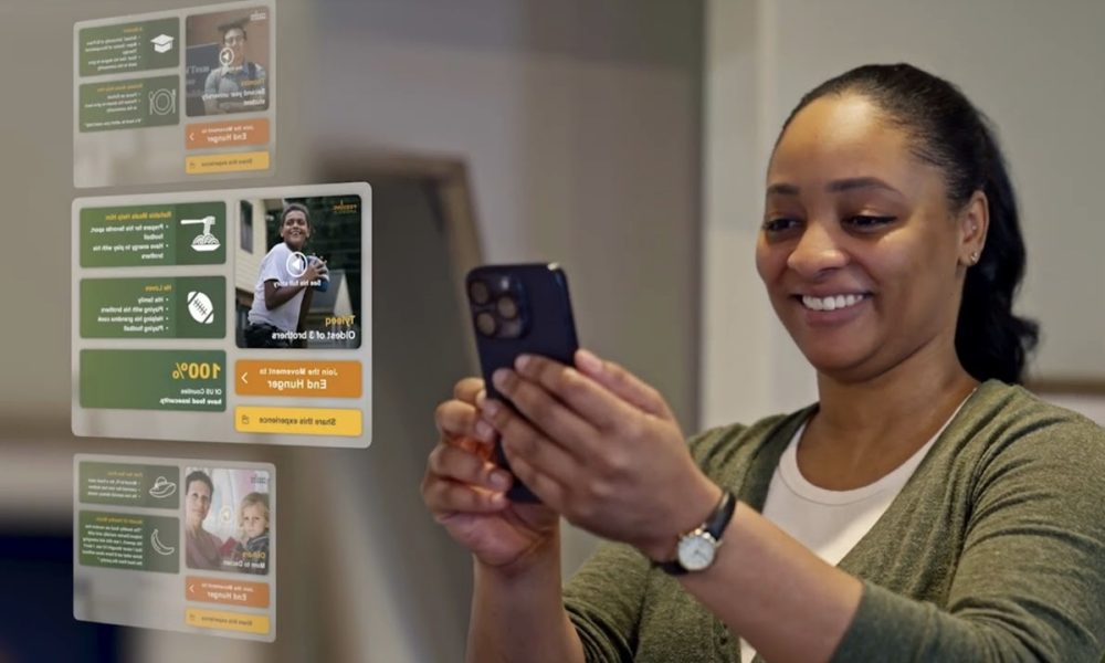 Feeding America WebAR Experience