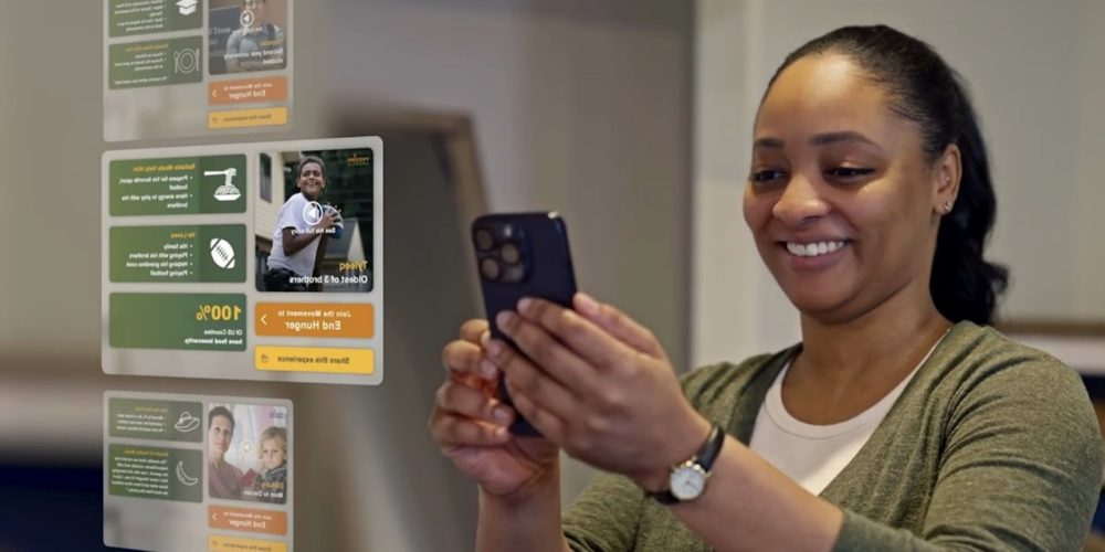 Feeding America WebAR Experience