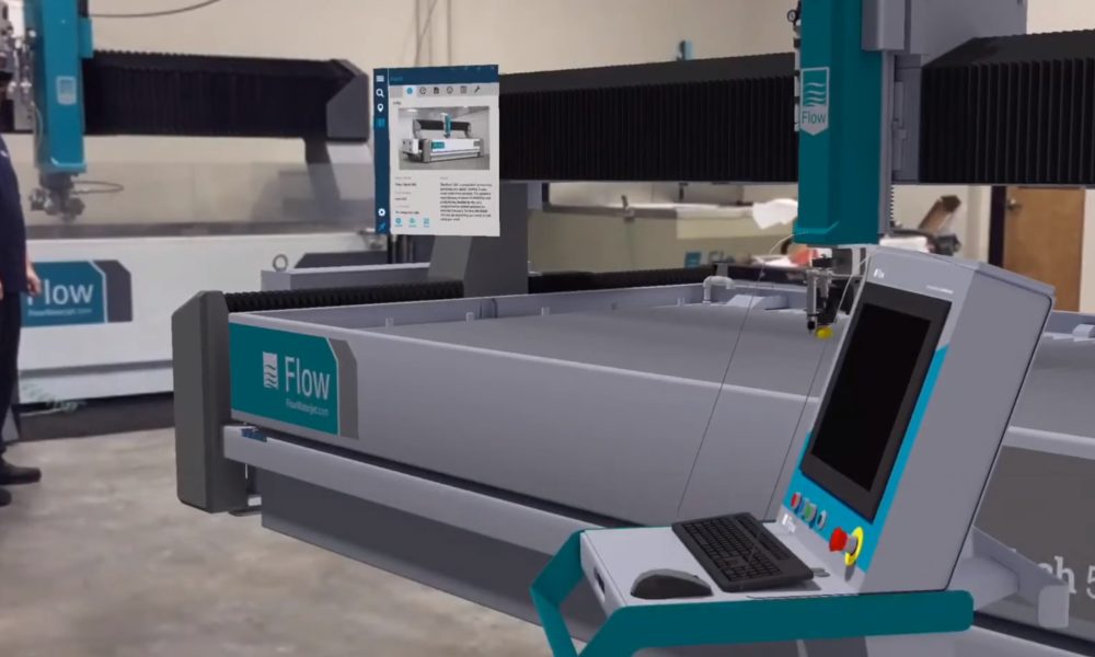 Flow Waterjets Sales & Marketing Large Equipment