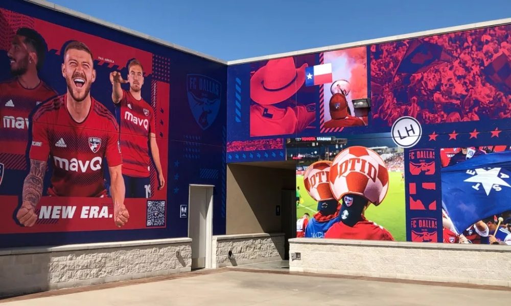 FC Dallas’ “Get In The Game” AR Mural