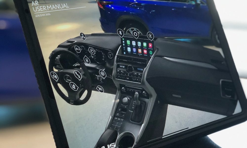 Toyota’s LARK AR App
