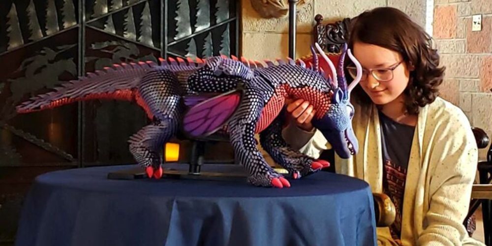 Teenage Cancer Survivor’s Pet Dragon