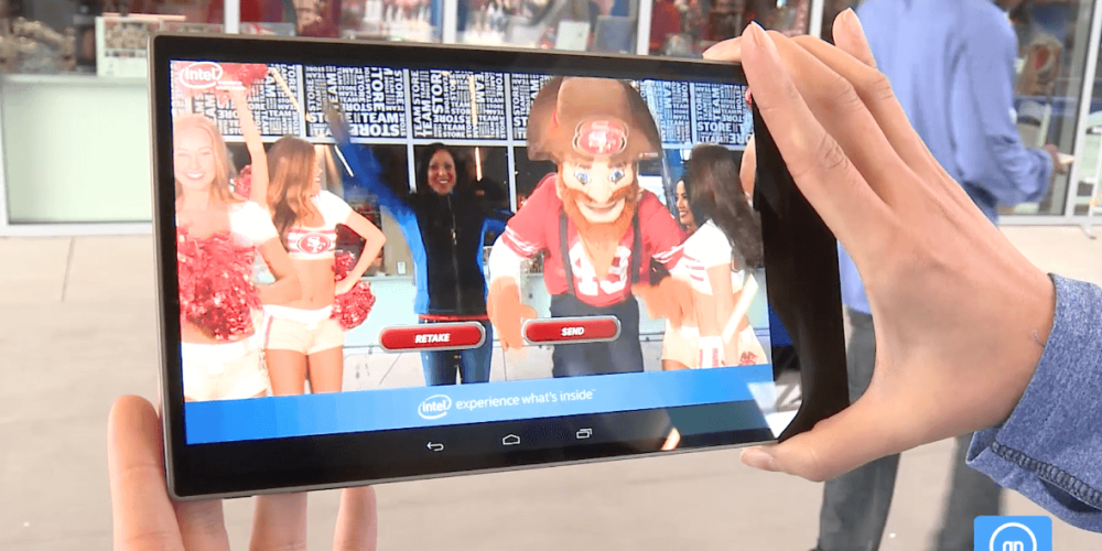 Intel and 49ers AR Video Capture App