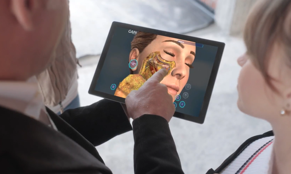 Galderma Interactive Anatomy App