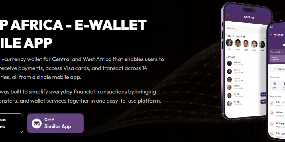 SWAP Africa – E-Wallet Mobile App Development