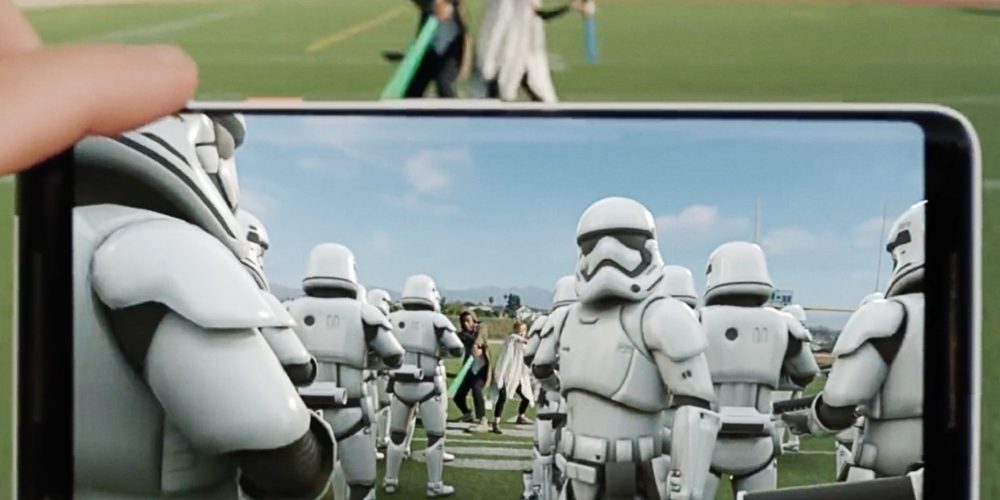 Google Pixel – The Last Jedi AR Stickers